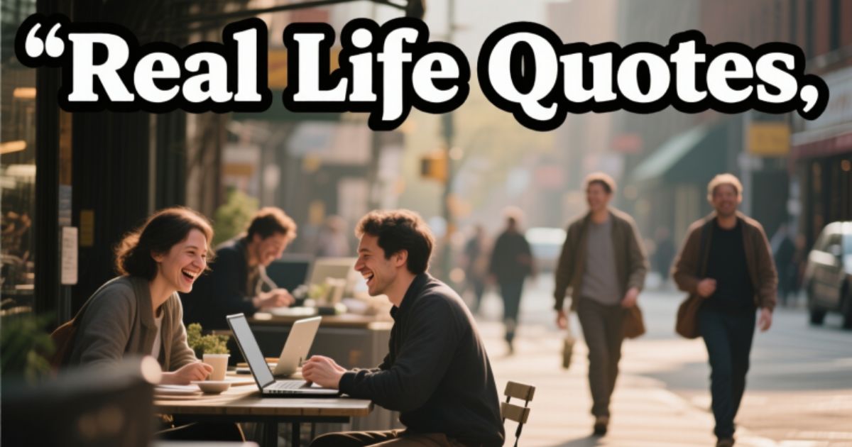 29+ Real Life Quotes That Reflect Both Harsh & Beautiful Truths