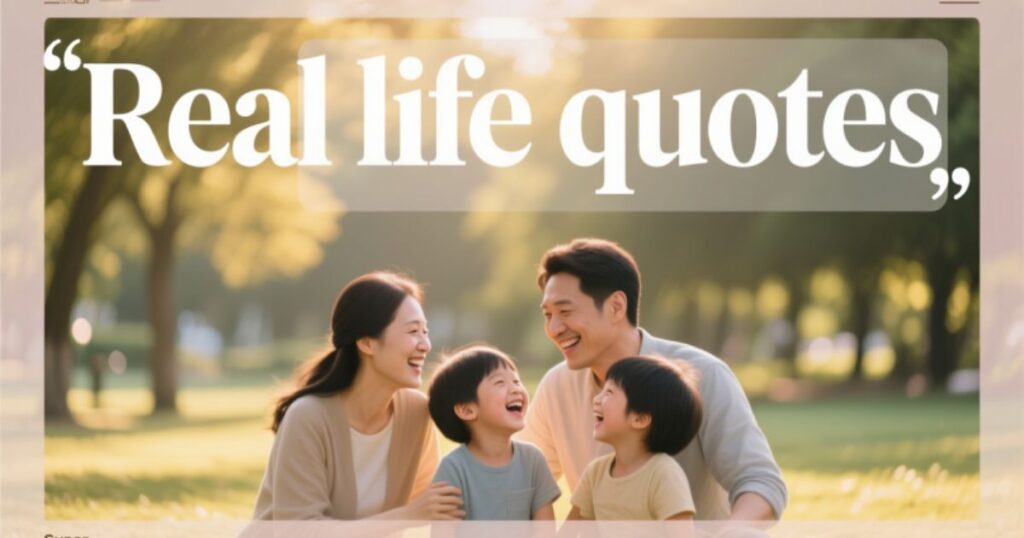 29+ Real Life Quotes That Reflect Both Harsh & Beautiful Truths