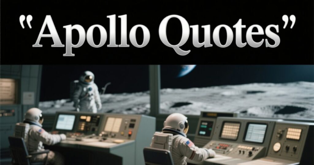 11+ Apollo Quotes That Hit Different (Even in 2025)