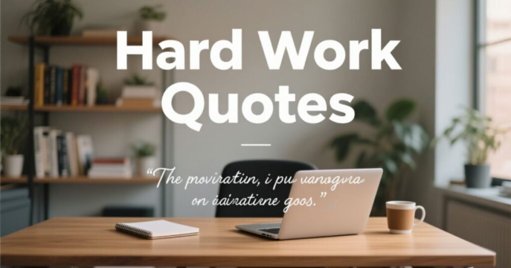 45+ Unique and Powerful Hard Work Quotes