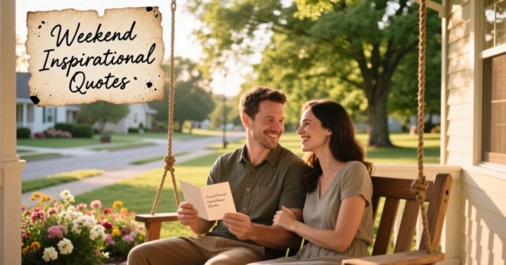 Weekend Inspirational Quotes to Share and Uplift