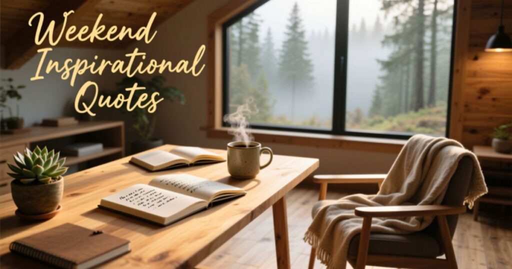 Weekend Inspirational Quotes to Share and Uplift