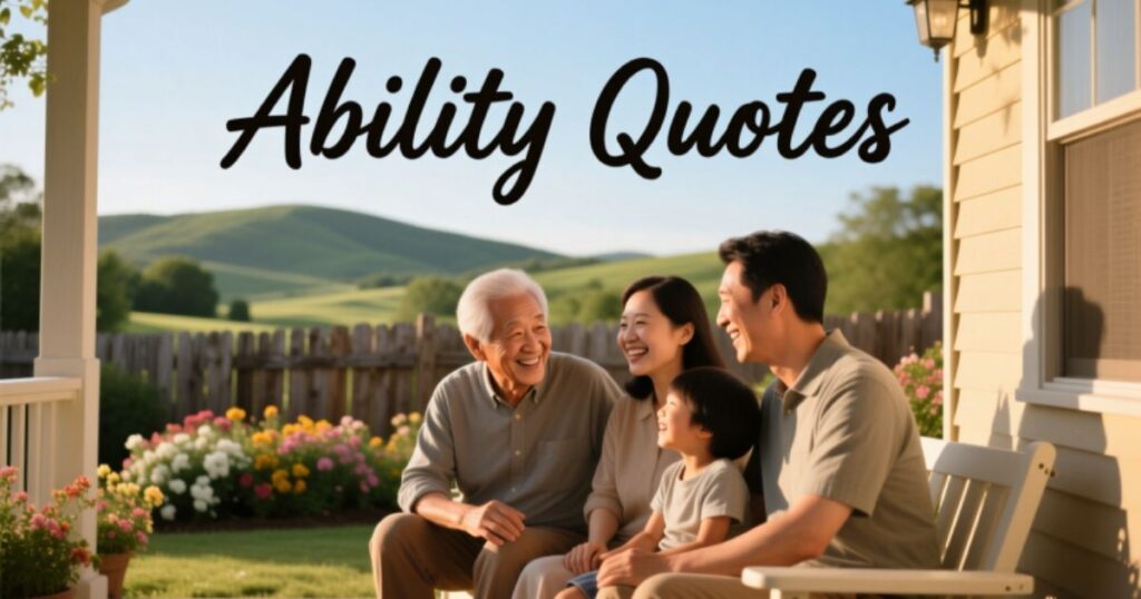 Ability Quotes Inspiring Words to Unlock Your Potential