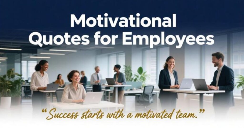 Top Motivational Quotes to Boost Employee Performance and Morale
