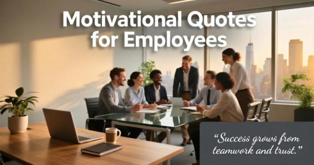 Top Motivational Quotes to Boost Employee Performance and Morale