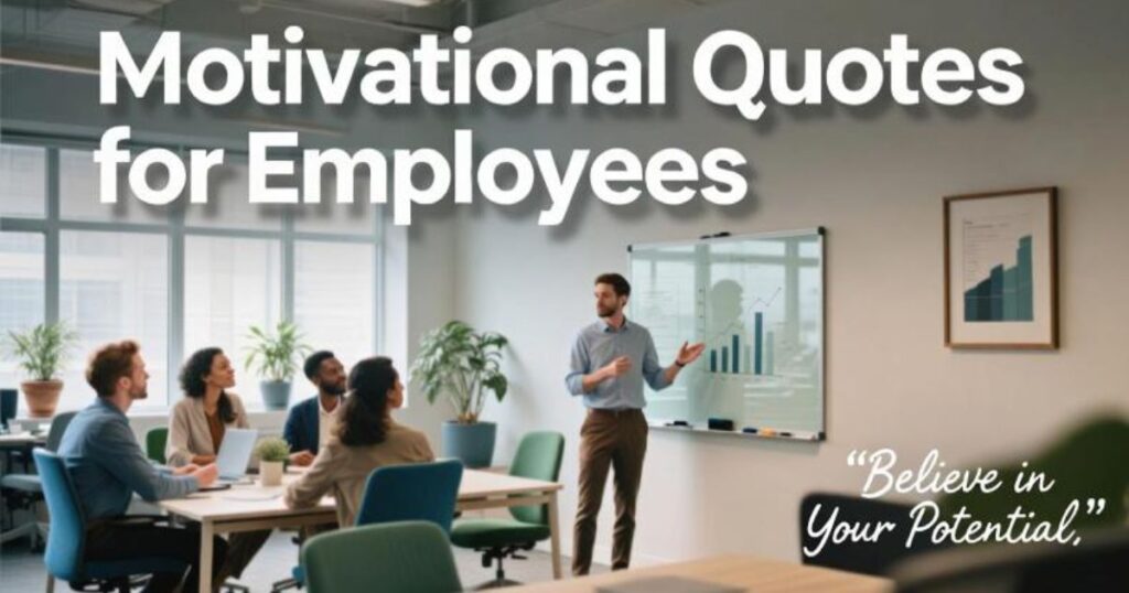 Top Motivational Quotes to Boost Employee Performance and Morale