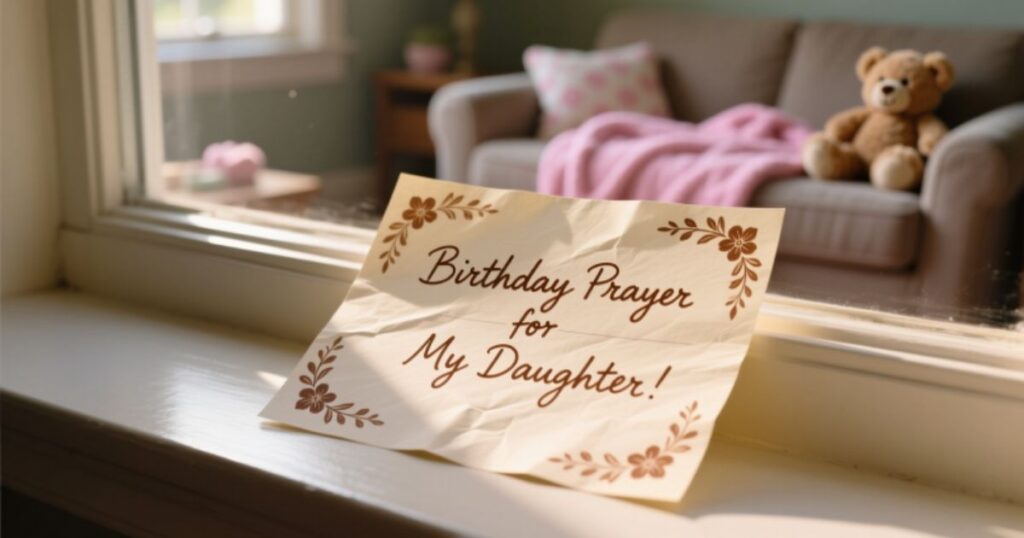 40+ Birthday Prayer for My Daughter on Her Special Day