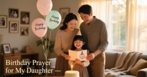 40+ Birthday Prayer for My Daughter on Her Special Day