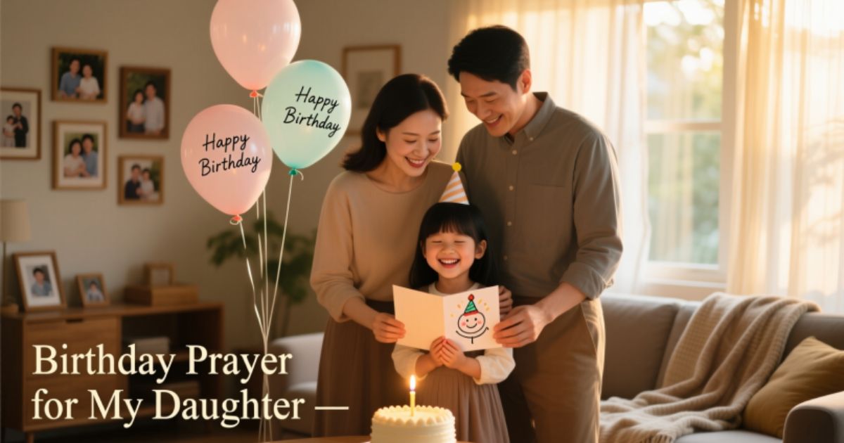 40+ Birthday Prayer for My Daughter on Her Special Day