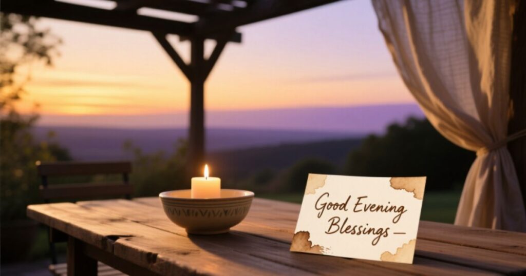 160+ Good Evening Blessings: Send Love and Positivity Tonight