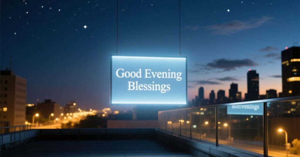 160+ Good Evening Blessings: Send Love and Positivity Tonight