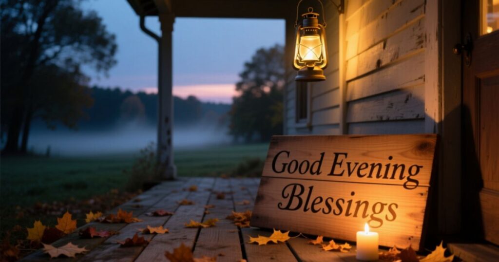 160+ Good Evening Blessings: Send Love and Positivity Tonight