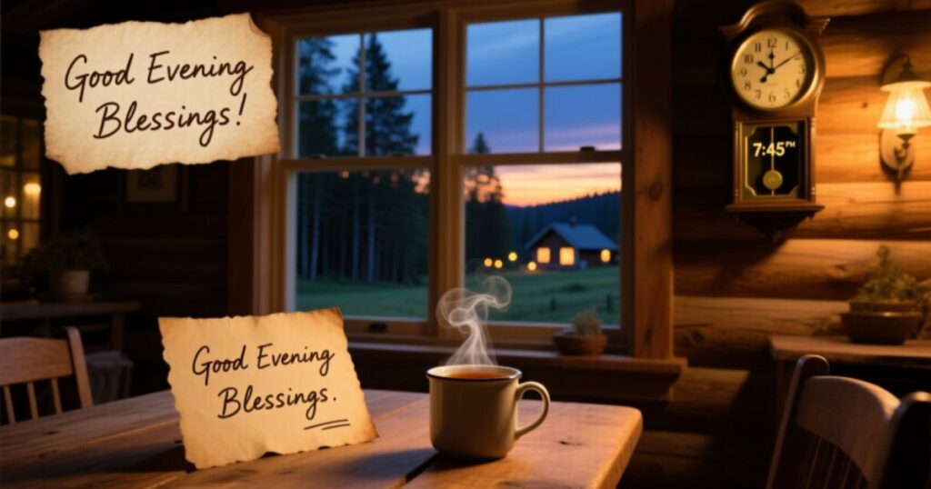 160+ Good Evening Blessings: Send Love and Positivity Tonight