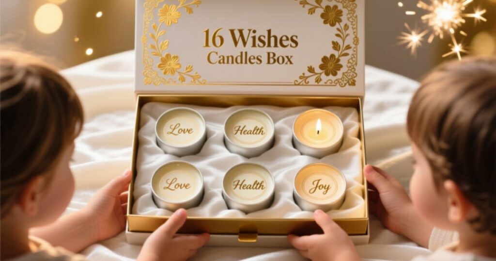 16 Wishes Candles Add Magic to Your Birthday, From Sweet to Funny