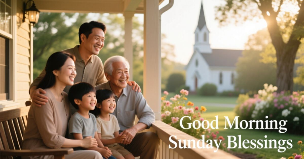 120+ Good Morning Sunday Blessings: Start Your Day Shine