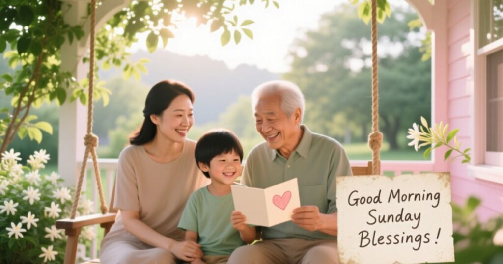 120+ Good Morning Sunday Blessings: Start Your Day Shine