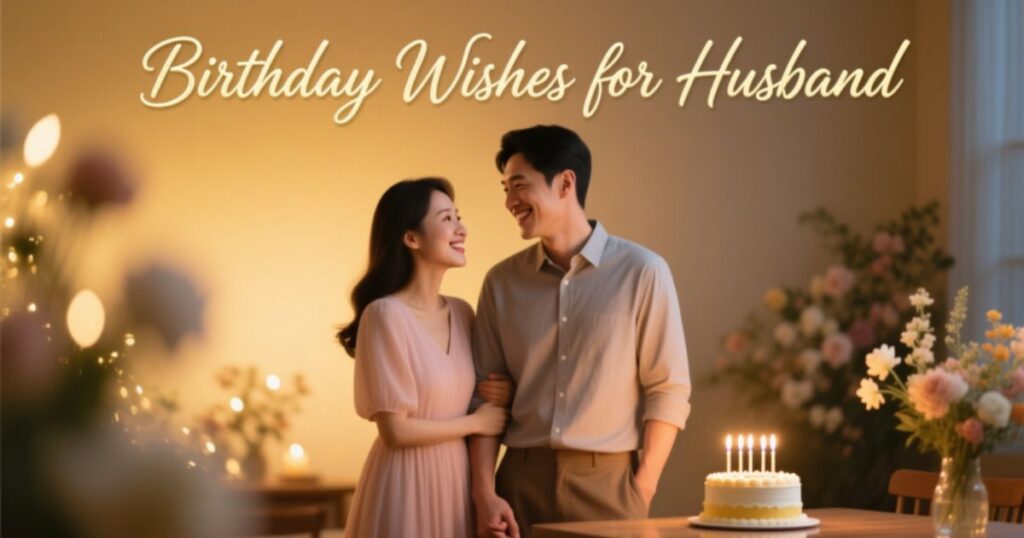 135 Best Birthday Wishes for Your Husband, From Sweet to Funny