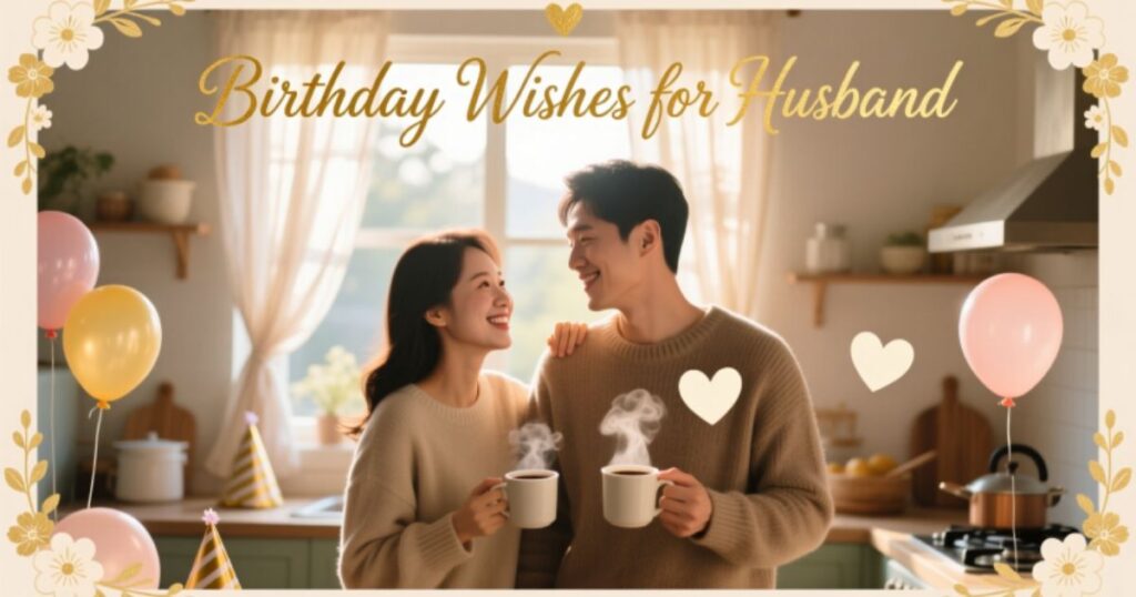 135 Best Birthday Wishes for Your Husband, From Sweet to Funny