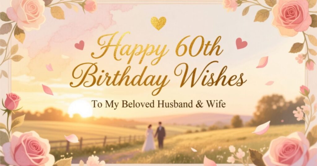 Explore 90+ Thoughtful 60th Birthday Wishes to Make Special Wishes