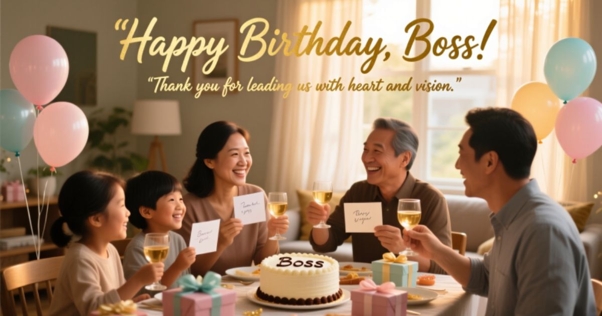 120 Professional and Heartfelt Birthday Wishes To Boss with Images to Show Appreciation