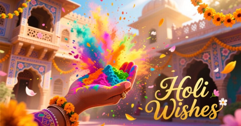 Top 110 Happy Holi Wishes, Messages, & Quotes To Share The Colours Of Joy