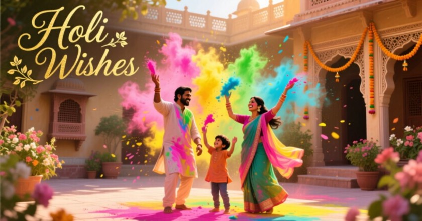 Top 110 Happy Holi Wishes, Messages, & Quotes To Share The Colours Of Joy
