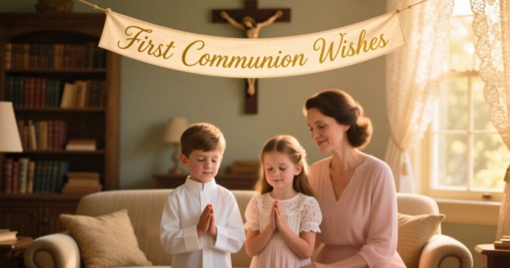 120+ First Communion Wishes to Treasure Forever