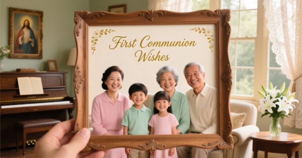 120+ First Communion Wishes to Treasure Forever