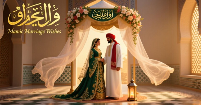 140+ Blissful Islamic Marriage Wishes for a Joyous Union