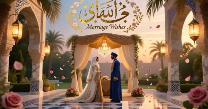 140+ Blissful Islamic Marriage Wishes for a Joyous Union