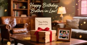 30+ Birthday Wishes for Brother in Law to Make Him Feel Loved