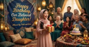 Unique 120+ Islamic Birthday Wishes for Daughter