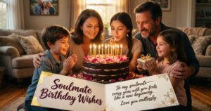 Soulmate Birthday Wishes Heartfelt Messages to Celebrate Your True Love