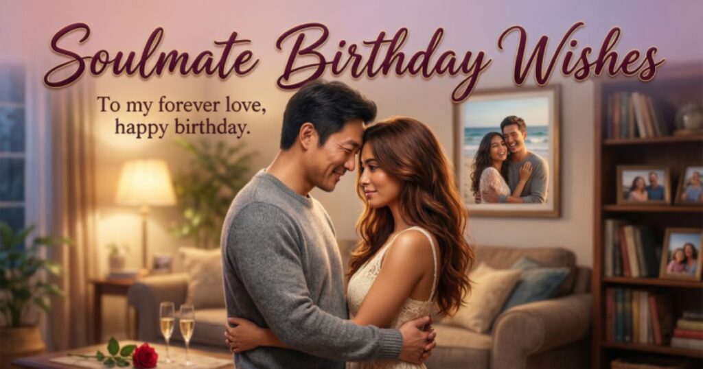 Soulmate Birthday Wishes Heartfelt Messages to Celebrate Your True Love