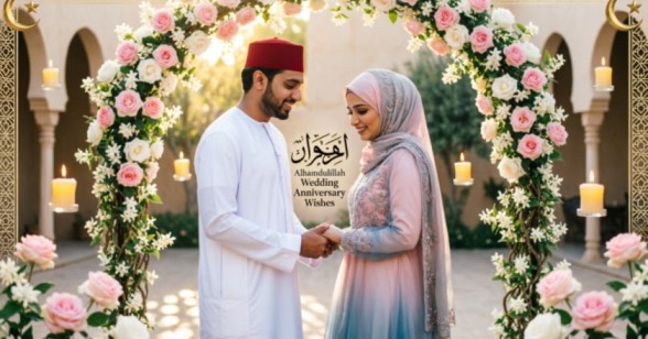 50+ Alhamdulillah Wedding Anniversary Wishes and Quotes
