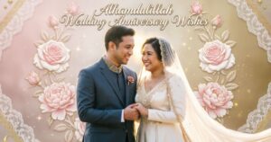 50+ Alhamdulillah Wedding Anniversary Wishes and Quotes