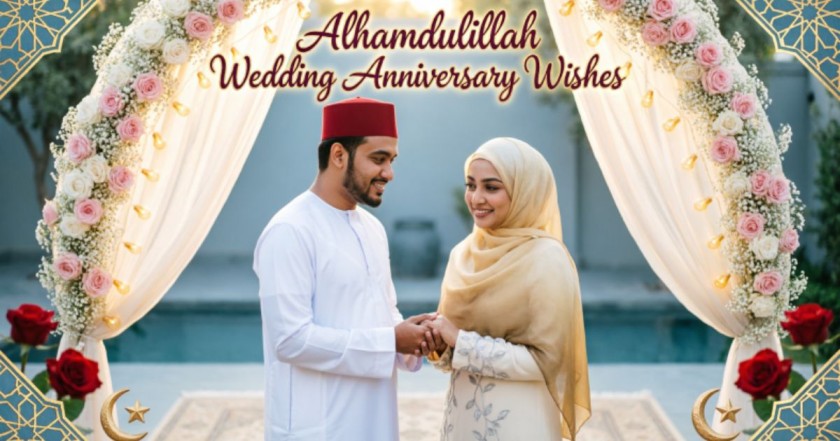 50+ Alhamdulillah Wedding Anniversary Wishes and Quotes