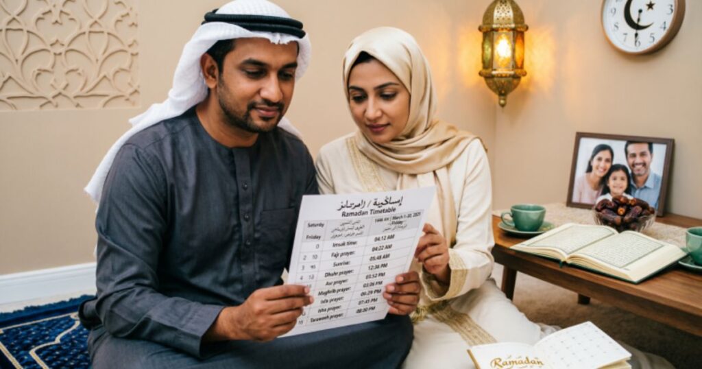 Understanding the Ramadan Timetable Structure Significance and Guidance