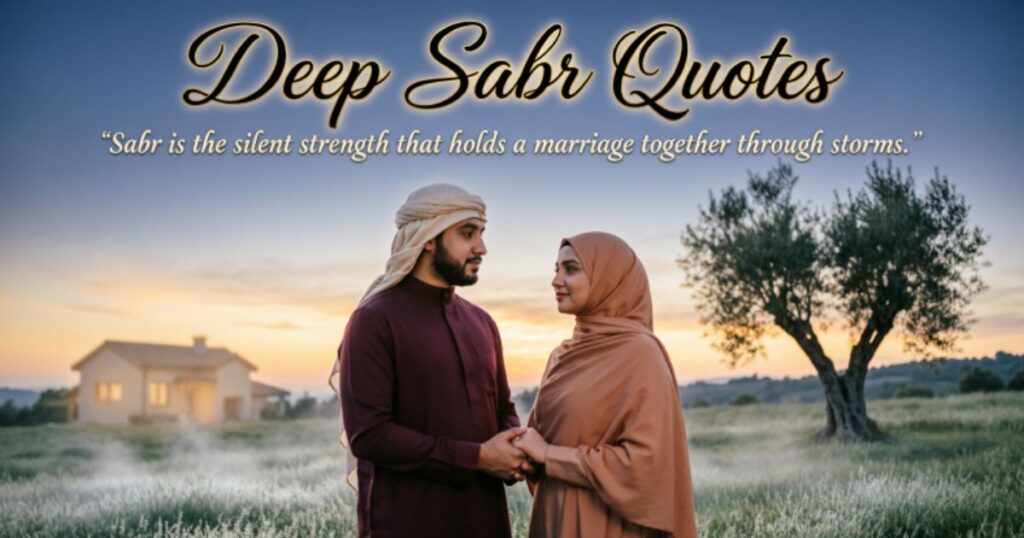 99+ Deep Sabr Quotes for Patience and Strength