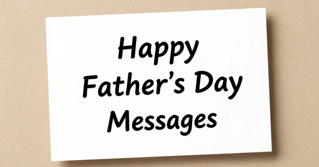 85 Best Happy Father’s Day Messages to Write in Dad's Card