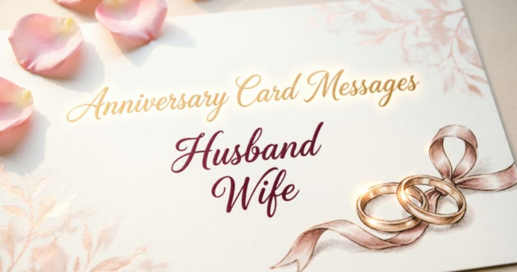  100 Best Happy Anniversary Card Messages Meaningful Ways to Celebrate Love