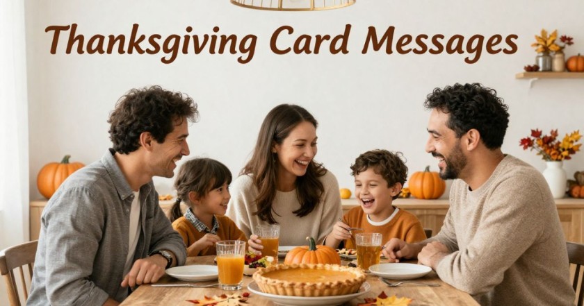 106 Thanksgiving Card Messages and Wishes Perfect for Sharing Gratitude
