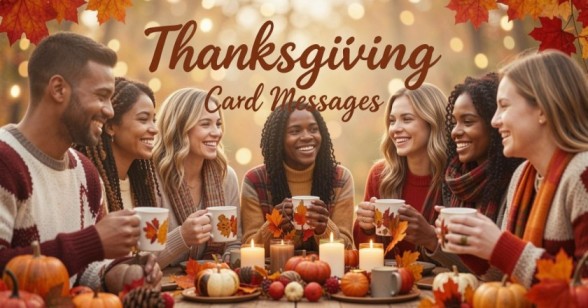 106 Thanksgiving Card Messages and Wishes Perfect for Sharing Gratitude