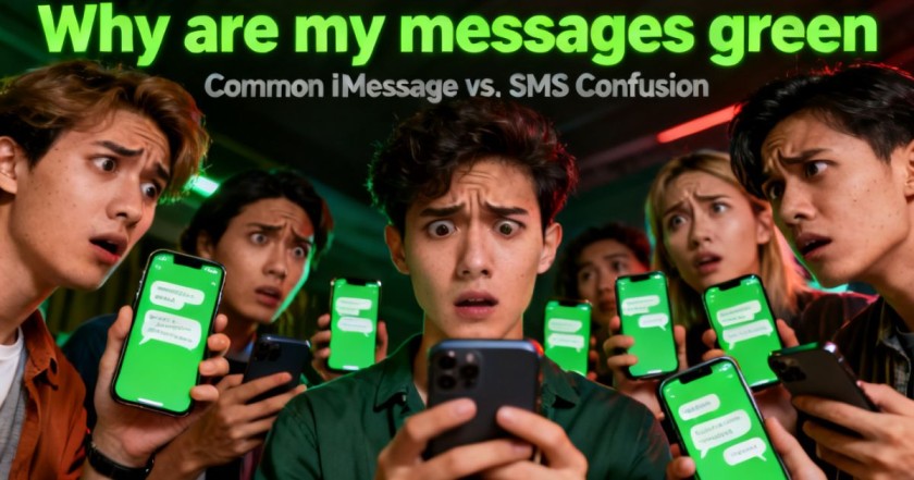 Why Are My Messages Green When They Should Be Blue?