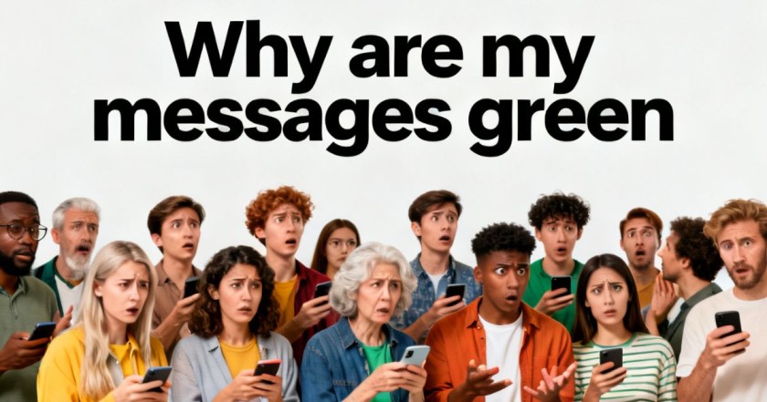 Why Are My Messages Green When They Should Be Blue?