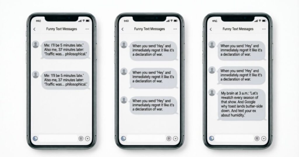50 Funny Text Messages to Make Anyone LOL (Friends, Family & More)