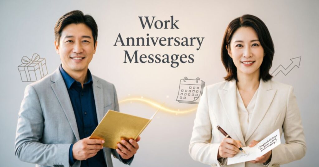 43 Happy Work Anniversary Messages, Wishes, and Quotes