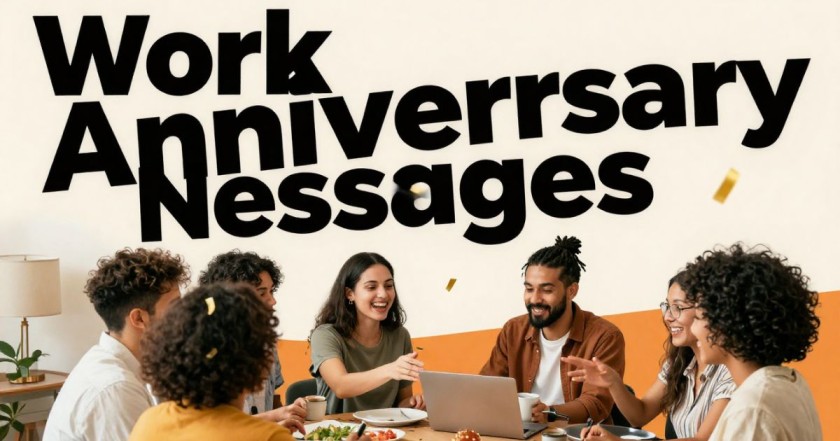 43 Happy Work Anniversary Messages, Wishes, and Quotes